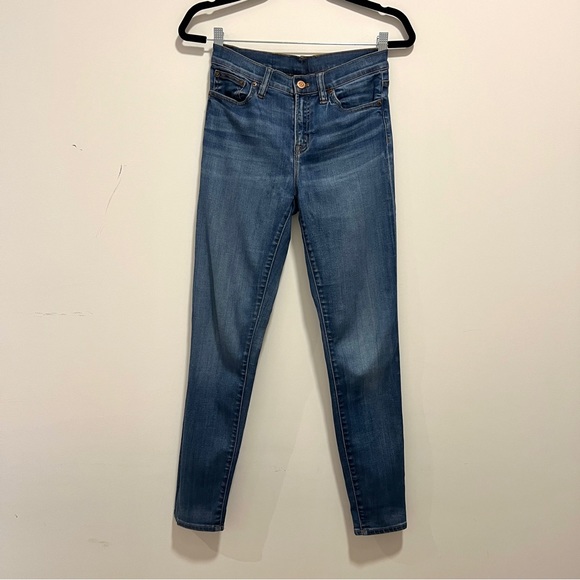 J.Crew  Medium Wash Skinny Midrise Jeans Sz:26 - Picture 6 of 11